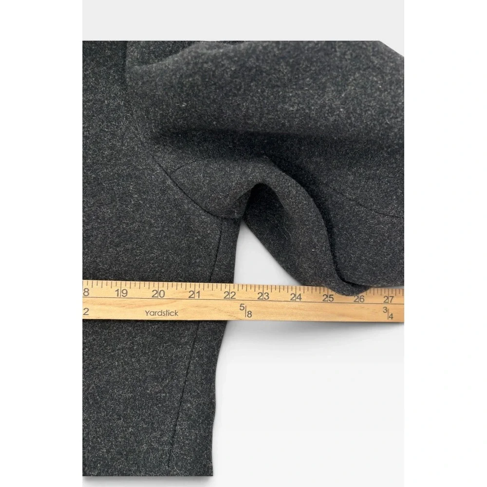 Polo Ralph Lauren Pea Coat Mens L 100% Melton Wool Double Breasted Maritime